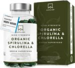 Organic Spirulina and Chlorella Capsules - Spirulina Powder and Chlorella Powder - Broken Cell Wall - 1800mg per Serving - 200 Capsules - Vegan - Image 2