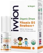 Organic Vegan 400IU, Vitamin D3, 120 Drops – Baby Drop for Infants & Toddlers | USDA Organic, Non-GMO, Plant-Based, No Additives or Preservatives, All Natural, Made in UK - Image 2
