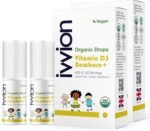 Organic Vegan 400IU, Vitamin D3, 60 Drops – Baby Drop for Infants & Toddlers | USDA Organic, Non-GMO, Plant-Based, No Additives or Preservatives, All Natural, Made in UK – Pack of 2 - Image 2
