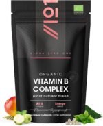 Organic Vitamin B Complex – 100% Plant Based Blend – All 8 B Vitamins – Energy Support – 60 Vegan Capsules – Resealable and Recyclable Pouch by Alpha01 - Image 2