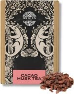 Origen Cacao Husk Tea – 100% Natural Cacao Shell – Zero Sugar, Caffeine-Free Superfood – Healthy Chocolate Tea Alternative to Coffee – Rich in Antioxidants & Iron - Image 2