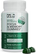 Orlo Focus & Memory Gummies – Nootropic Supplement for Adults with Lion’s Mane, L-Theanine, Phosphatidylserine, Spirulina, Vitamin B6 & B12 Methylcobalamin (60 Gummies) - Image 2