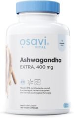 Osavi Ashwagandha Extra 400 mg – 180 Vegan Capsules | Stress & Wellbeing Support | Vegan Capsules with Ashwagandha & B12 to Enhance Stress Resilience | Mental Balance & Reduce Fatigue - Image 2
