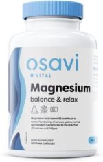 Osavi Magnesium Balance & Relax – 90 Vegan Capsules | Supports Nervous System, Relaxation & Stress Relief | Magnesium, Zinc, Vitamin B6 for Mental Wellbeing and Immune Support - Image 2