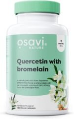 Osavi Quercetin with Bromelain – 120 Vegan Capsules | FlaviPure® Quercetin Extracted from Japanese Pagoda Tree & Bromelain from Pineapple | Supports Antioxidant Defense & Immune Health - Image 2