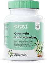 Osavi Quercetin with Bromelain – 60 Vegan Capsules | FlaviPure® Quercetin Extracted from Japanese Pagoda Tree & Bromelain from Pineapple | Supports Antioxidant Defense & Immune Health - Image 2