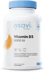 Osavi Vitamin D3 2000 IU – 120 Softgels | Supports Immune Function | Bone Health | Muscle Function and Calcium Absorption | Contains Quali®–D | Derived from Natural Lanolin and MCT Oil from Coconut - Image 2