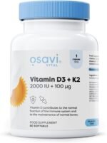 Osavi Vitamin D3 + K2, 2000 IU + 100 μg – 60 Softgels | Supports Bone, Teeth & Immune Health | with Quali®–D & K2VITAL® for High Absorption | MCT Oil–Based Formula - Image 2