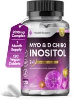 PCOS Chewable Tablets - Myo Inositol D Chiro Inositol with Folic Acid, Chromium, Vitamin D3 K2 – PCOS Supplement for Fertility, Weight Loss & Hormone Balance for Women, 2000mg – 120 Tablets - Image 2