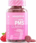 PMS Gummies - Vegan PMS Supplements for Women - with Probiotics, Vitamin B6, Magnesium - Vegan - Hormone Balance for Women - 60 Gummies - Novomins - Image 2