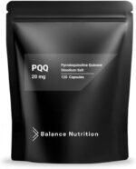 PQQ 20mg 120 Capsules Pyrroloquinoline Quinone Supplement – High Purity >99% - PQQ Disodium Salt – Bioavailable Form - Vegan Anti-Aging Support - Mitochondrial Cellular Natural Energy Booster - Image 2