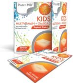 PatchMD Kids Multivitamin + Omega-3 - 30 Daily Topical Patches. 100% Natural & Cruelty Free. Allergy & Filler Free. High Absorption More bioavailable. Suitable for Sensitive stomachs - Image 2