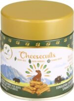 Pawfect Cheesecuits | Cheese biscuits with Spinach, Carrots, & Eggs for dogs | All-natural high-protein dog treats | Grain-free, hypoallergenic & rich in antioxidants (100g (3.53oz) - Image 2