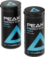 Peak Energy Gum (2 Pack, 28g) Mint Flavor – Caffeinated Chewing Gum for Energy Boost | Sugar-Free, with Incorporated Vitamin Benefits (B3, B5, B6, B12) for Focus & Performance - Image 2