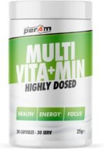 Per4m High Dose Daily Multi Vitamin & Minerals | 20 Essential nutrients for Health, Energy & Focus | 30 Servings and 30 Capsules - Image 2