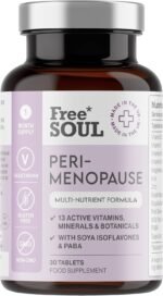 Perimenopause Vitamins for Women | 1 Month Supply | Single Serve Tablets Supplement for Women | Vegetarian | Gluten Free | Non GMO | Free Soul - Image 2