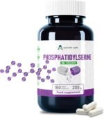 Phosphatidylserine 200mg - High Strength 180 Vegan Capsules | Boosts Mental Clarity, Supports Memory, Reduces Stress | Non-GMO & Gluten Free | 3rd Party Lab Tested, GMP Certified - Image 2