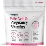 Physis Folic Acid & Pregnancy Vitamins | Prenatal Vitamins for Women | 60 Vegan Melt-in-Your-Mouth Mixed Berry Gummies | with Folic Acid, Vitamin D3, B12, Zinc, Iodine | UK-Made Pregnancy Supplements - Image 2