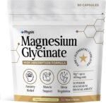 Physis Magnesium Glycinate 400mg Daily | High Absorption Vegan Capsules for Sleep, Mood & Muscle Support | Non-Laxative, Natural Mineral | Relaxation, Stress & Anxiety Relief | 90 x Chelated Capsules - Image 2