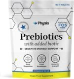 Physis Prebiotics with Probiotics | Gut Health & Digestion | Diarrhoea & Constipation Relief | 90 Vegan Capsules | 3 Month Supply | FOS Fibre Supplement | Lactobacillus Acidophilus - Image 2