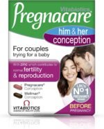 Pregnacare Conception Couples - Pregnancy Vitamins - UK's No.1 Pregnancy Brand. Greater Prenatal Care for Women, Supplement with Added Omega-3 DHA for Normal Brain and Eye Development. by Vitabiotics - Image 2