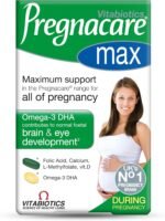 Pregnacare MAX Pregnancy Vitamins - UK's No.1 Pregnancy Brand. Greater Prenatal Care for Women, Supplement with Added Omega-3 DHA for Normal Brain and Eye Development, Vitabiotics - Image 2