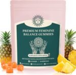 Premium Feminine Balance Gummies, Pineapple Gummies Women, Low Sugar for Women's Health and Wellness - Immune Support - Vegan, Gluten-Free - Hawaiian Pineapple - 60 Gummies - 30 Servings - Image 2