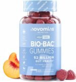 Probiotic Gummies – Bio-Bac 52 Billion CFU Probiotics for Gut Health 11 Strains of Live Bacteria - Pro Biotics for Gut Health Probiotic Supplements for Men and Women - Novomins - Image 2
