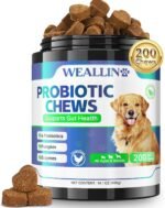 Probiotics for Dogs, Prebiotics for Gut Health, Supports Digestive Health and Nutrient Absorption – 200 Soft Chews for Supports Skin Health & Supports Overall Health – Suitable for All Breeds and Ages - Image 2