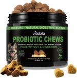 Probiotics for Dogs with Prebiotic Fiber - Dog Probiotics Gut Health Chews for Digestion, Anal Gland Care & Skin Support with Pumpkin & Psyllium Husk - Dog Supplements - Image 2