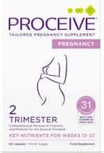 Proceive® Pregnancy Trimester 2 (13-27 Weeks) Vitamin & Mineral Supplements 60 Capsules - Vegan - Image 2