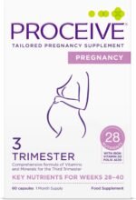 Proceive® Pregnancy Trimester 3 (28 Weeks) Vitamin & Mineral Supplements 60 Capsules - Vegan - Image 2