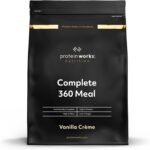 Protein Works - Complete 360 Meal, Award-Winning Meal Replacement, High Protein, 159 Health Benefits, Premium Ingredients, Essential Vitamins & Minerals, Vanilla Crème, 10 Meals, 1kg - Image 2