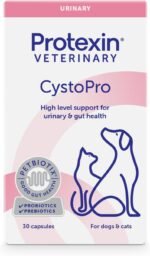 Protexin Veterinary CystoPro Capsules for Dogs and Cats, Bladder Health and Immune System Support, Meat-Free Chicken Flavour, 30 Capsules - Image 2