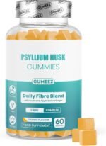 Psyllium Husk Gummies – High Fibre Supplement with Inulin & Apple Cider Vinegar for Digestive Health, Regularity & Gut Cleanse – Vegan Fibre Gummies with Natural Orange Flavour – 30 Day Supply - Image 2