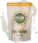 Pulsin - Unflavoured Vegan Soya Protein Powder - 250g - 9g Protein, 0.1g Carbs, 39 Kcals Per Serving - Gluten Free, Plant Based, Palm Oil Free & Dairy Free Protein - Image 2