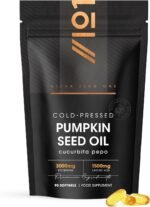 Pumpkin Seed Oil 3000mg – 50% Linoleic Acid – 90 Softgels – 100% Cold Pressed – No Additives – Resealable and Recyclable Pouch by Alpha01 - Image 2