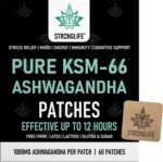 Pure Ashwagandha KSM-66 1000mg Transdermal Patches – 60 Patches for Stress Relief, Energy, and Mental Clarity | High Absorption, Like Capsules and Powder, Easy to Use, Long-Lasting. - Image 2