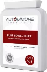 Pure Bowel Relief – Natural Colon Cleanse & Constipation Support Supplement – with Rhubarb, Ginger, Aloe Vera, Glucomannan & Cayenne – 60 Vegan Capsules – Made in The UK - Image 2