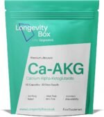 Pure Ca-AKG Supplement - 60 Capsules, High Strength 500mg Calcium Alpha-Ketoglutarate per Serving, Vegan & Non-GMO Ca-AKG Supplement for Vitality, Mental Focus & DNA Structure - Image 2