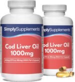 Pure Cod Liver Oil 1000mg | Supports Heart, Brain, Vision & Immune Health | Rich in Omega 3 Fatty Acids | 240mg of EPA and 270mg of DHA per Serving | 360 Capsules = 4 Months' Supply | Made in The UK - Image 2