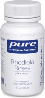 Pure Encapsulations Rhodiola Rosea 100mg - Supplement for Stress Relief & Women's Health - 90 Vegetarian Capsules - Image 2