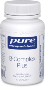 Pure Encapsulations - Vitamin B-Complex Plus - Balanced B Vitamin Formula with Active Folate - 60 Capsules - Image 2