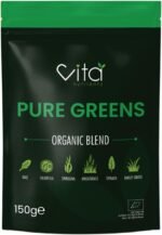 Pure Greens Superfood Powder 150g - Premium Organic Blend of 6 Plant Based Super Greens - Vegan & Gluten Free - Vitamin Fibre & Mineral Rich Formula - Made in The UK - Image 2