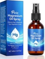 Pure Magnesium Oil Spray, 60ml Natural Topical Magnesium Spray for Feet, 100% Pure and Organic, Easy to Absorb and Use, Promotes Calm Sleep & Relaxation, Safe and Effective - Image 2