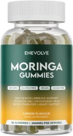 Pure Moringa Leaf Gummies Supplement 3000mg, High Strength, Skin Booster, Mood Stabaliser, Immune Support, Sugar Free, Lemon - Image 2