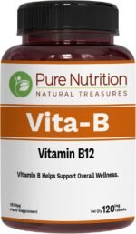 Pure Nutrition Natural Vitamin B12 1500mcg (Methylcobalamin) | 120 Veg Tabs | Vitamin B12 Supplement Helps Support Metabolism, Blood Cells, and Nerves Function* | Non GMO - Image 2