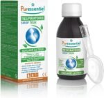 Puressentiel Respiratory Cough Syrup 125ml - Cough Relief for All Coughs + Cold & Flu - Chesty Cough, Mucus Cough - 100% Natural Origin Medical Device - Essential Oils & Honey - for Children Aged 12+ - Image 2