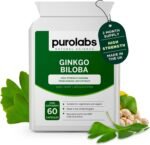 Purolabs Ginkgo Biloba Supplement 6000mg |High Strength 50:1 Ginkgo Biloba Extract | 60 Vegan Capsules for Men and Women | No Fillers | Made in The UK - Image 2