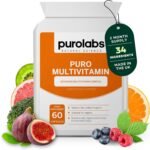 Purolabs Multivitamins & Minerals Supplement - 34 Essential Nutrients - Daily Multivitamin Tablets for Men & Women - 60 Vegan Capsules - Made in The UK - Image 2